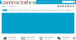 Desktop Screenshot of clothes.carrieshosting.com