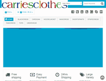 Tablet Screenshot of clothes.carrieshosting.com